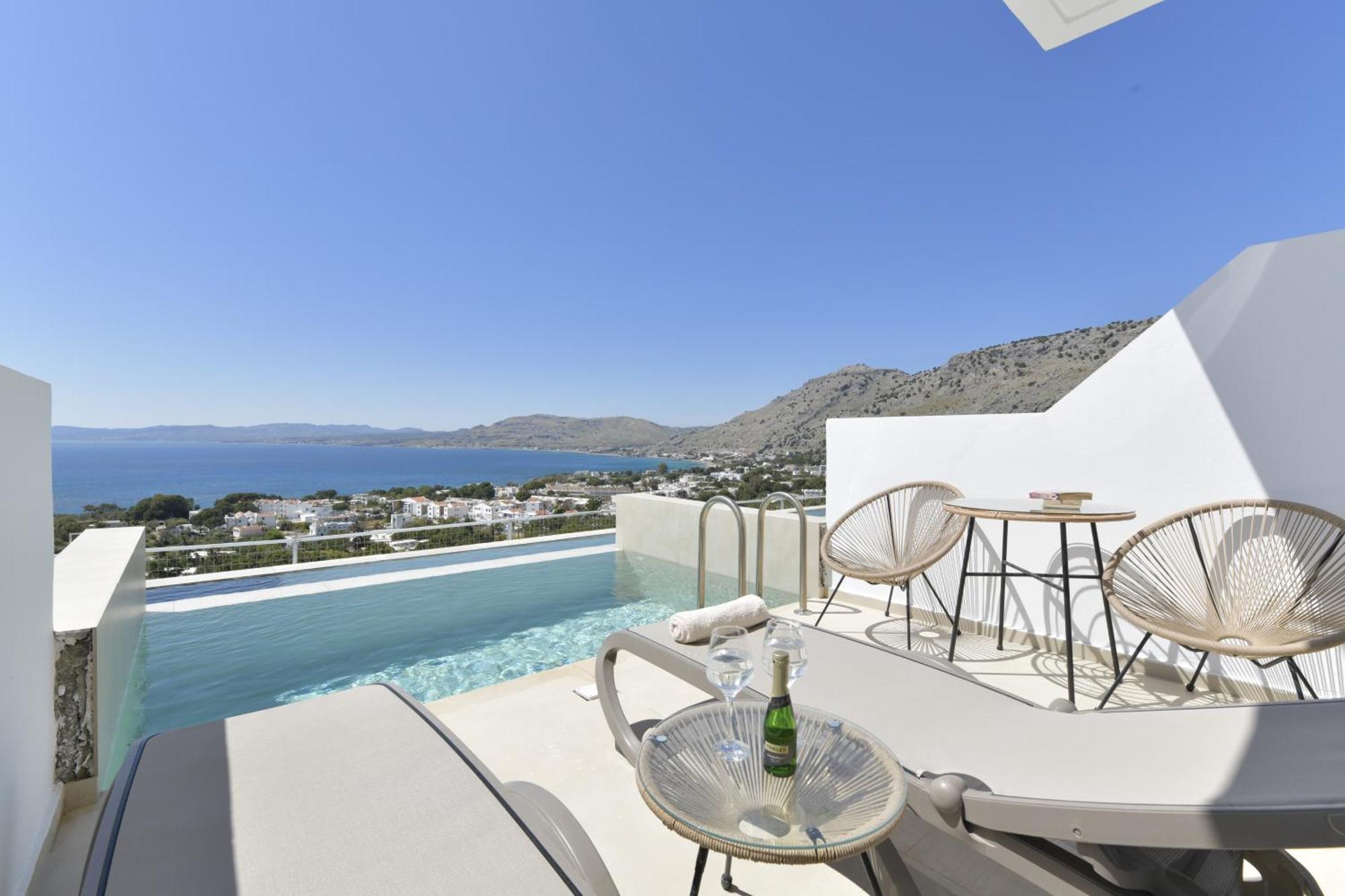 Lindos Nest Aparthotel Pefki  Ngoại thất bức ảnh